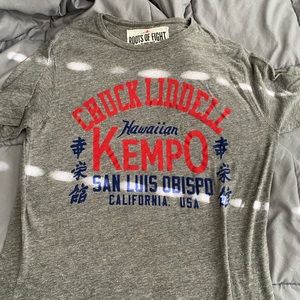 Roots of fight Chuck Liddell t-shirt